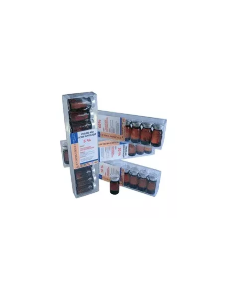 Peeling AHA 40 % : boite de 9 doses de 5ml