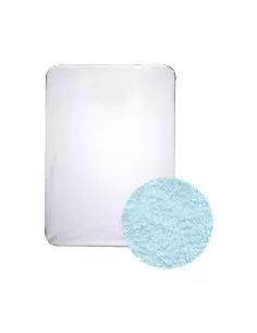 Drap housse éponge : bleu ciel 2