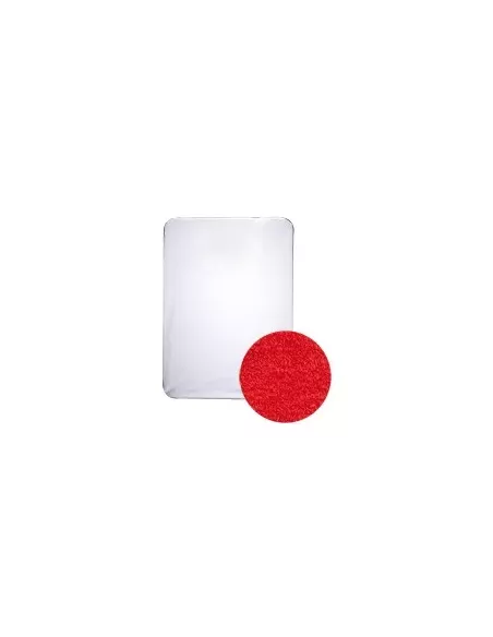 Drap housse éponge : rouge