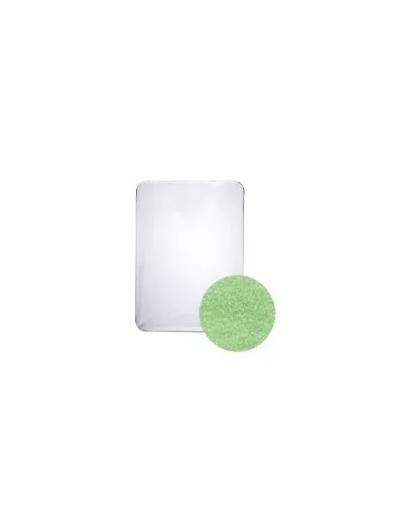 Drap housse éponge : Vert Amande