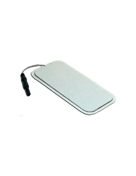 Electrodes auto-collantes rectangulaires : le sachet de 4 : 40 x 90mm 