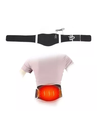 Ceinture lombaire massante et chauffante
