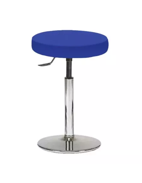 Tabouret sur patins - piètement ABS noir