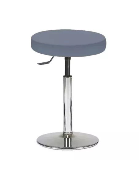Tabouret sur patins - piètement ABS noir