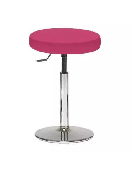 Tabouret sur patins - piètement ABS noir