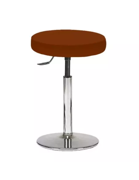Tabouret sur patins - piètement ABS noir