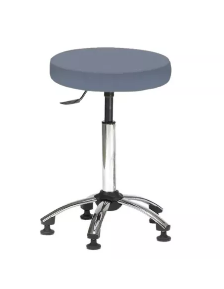 Tabouret sur patins - piètement ABS noir