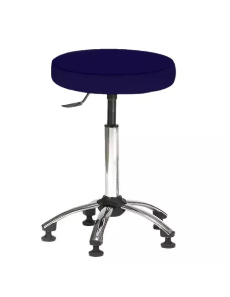 Tabouret sur patins - piètement ABS noir