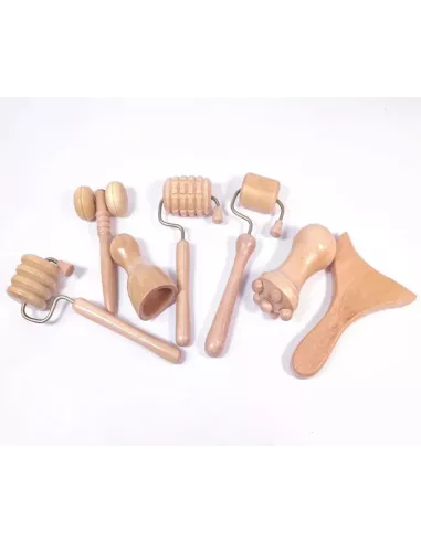 Madérothérapie visage et buste 7 pieces