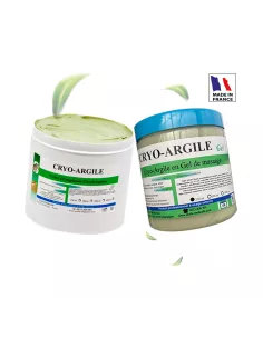 Pack d'essai : Cryo-Argile Duo 500ml